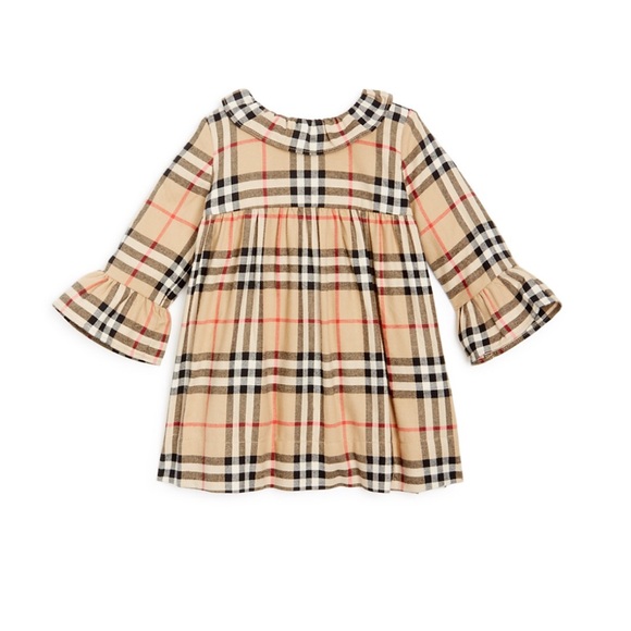 Burberry Girls' Kitty Vintage Check Ruffle Dress - Picture 1 of 11